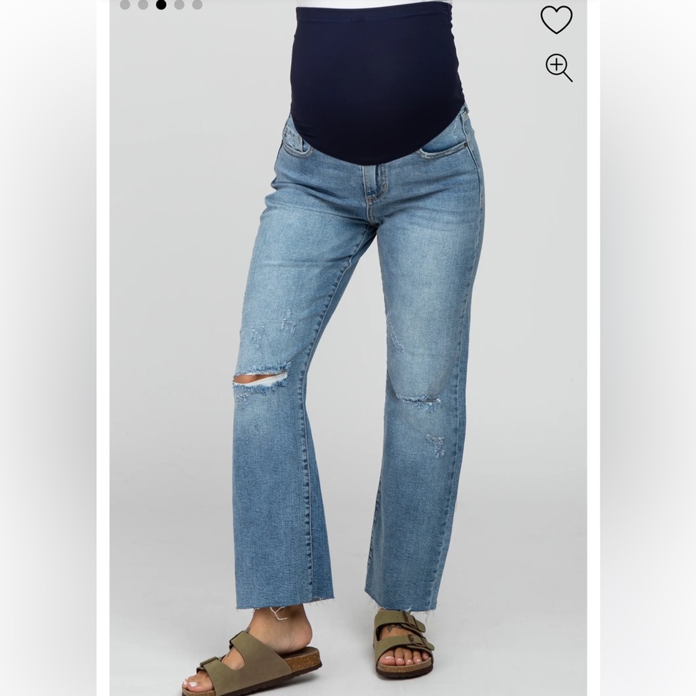 Pinkblush Size 31 Maternity Jeans Denim full panel - great condition